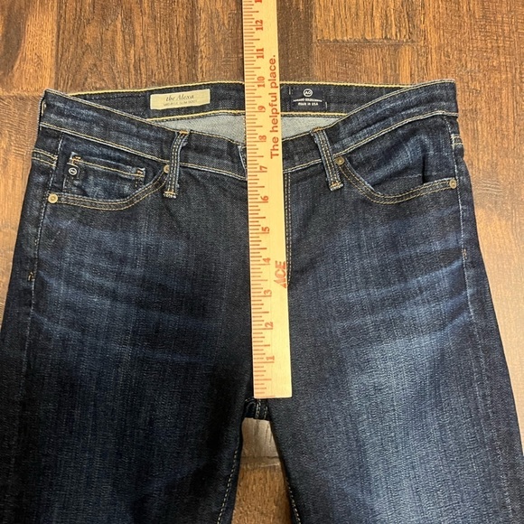 AG Adriano Goldschmied The Alexa Mid-Rise Slim Boot Jeans Size Women’s 26R - Picture 12 of 14